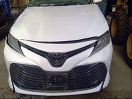 2019 TOYOTA CAMRY WHITE LE, 2.5L, AT.  Z24878